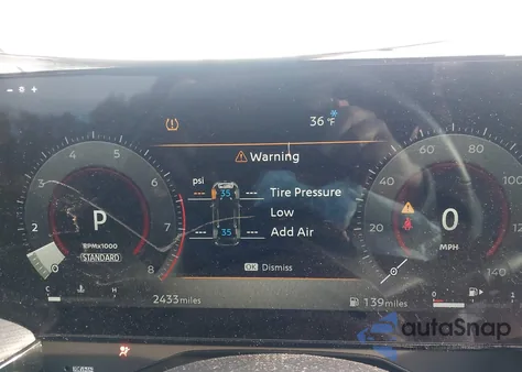 2025 Nissan Kicks Sr Intelligent Awd from USA, damaged, VIN 3N8AP6DD2SL340051